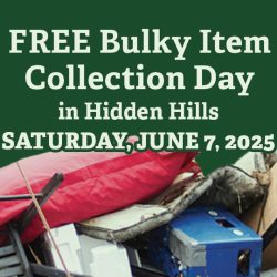 June 7 – FREE Bulky Item Collection Day