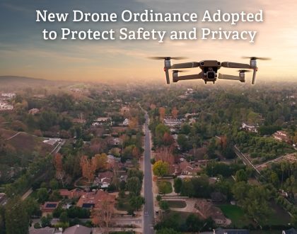 New Drone Ordinance goes into effect January 10