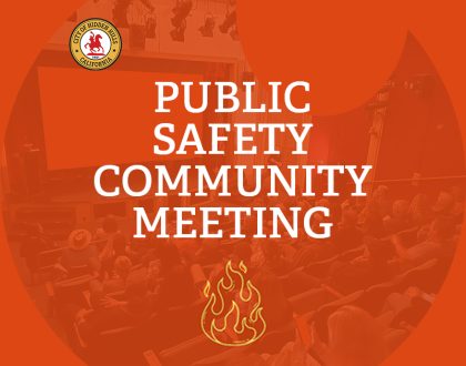 Public Safety Community Meeting – Firewise Community