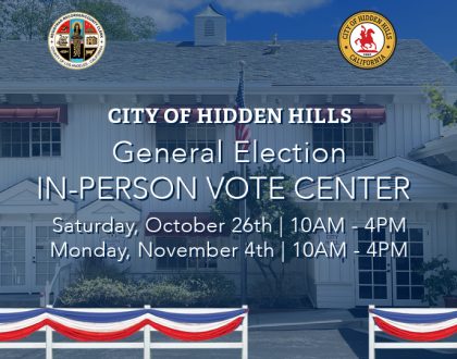 In-Person Vote Center at City Hall