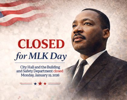 Closed in Observance of Martin Luther King, Jr. Day