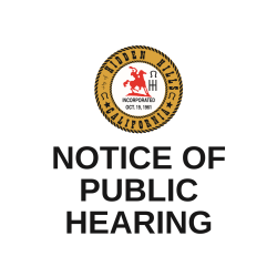 Public Hearings – City Council Meeting 10-23-23