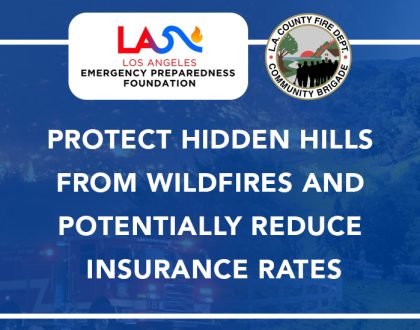 We Need Your Help! Wildfire Prevention Resources for Hidden Hills